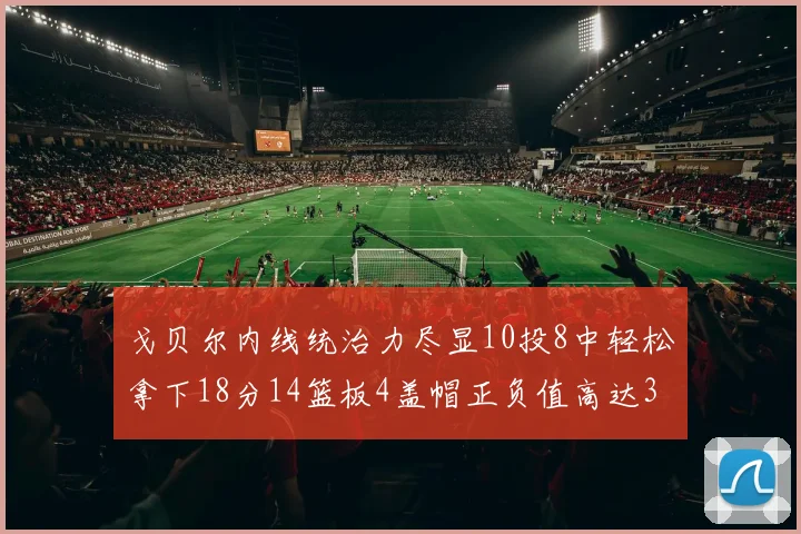 戈贝尔内线统治力尽显10投8中轻松拿下18分14篮板4盖帽正负值高达32