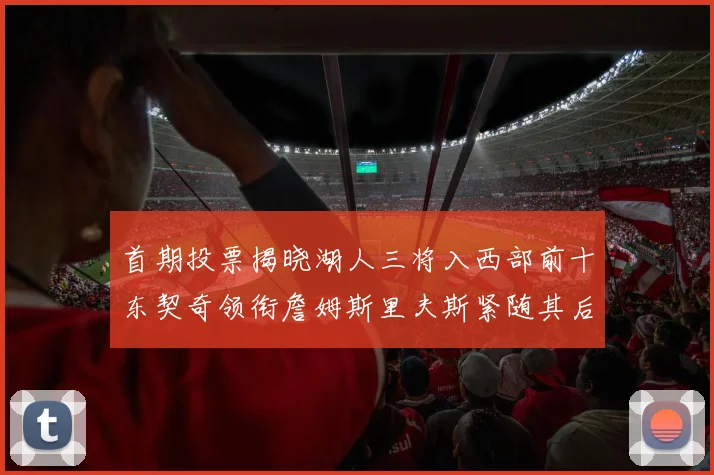 首期投票揭晓湖人三将入西部前十东契奇领衔詹姆斯里夫斯紧随其后